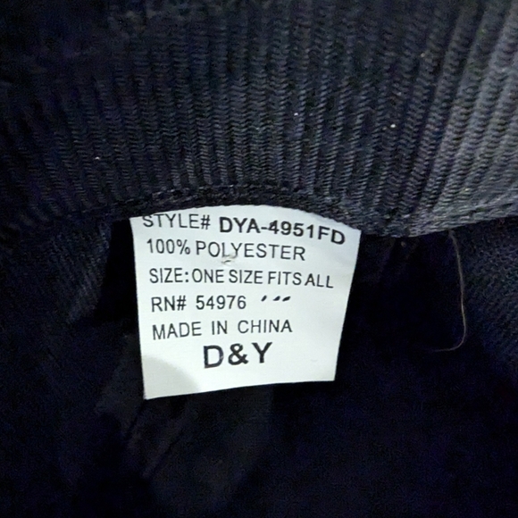 David & young men's Gangster fedora hat, pinstripes,  1920's style hat - Picture 6 of 7